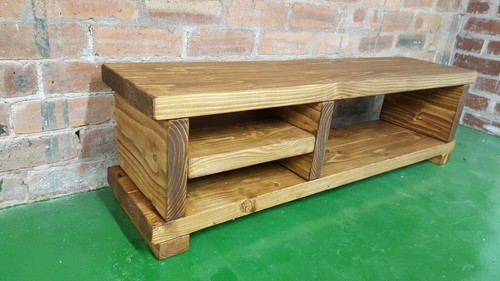 Stand unit solid rustic - stand/tv,