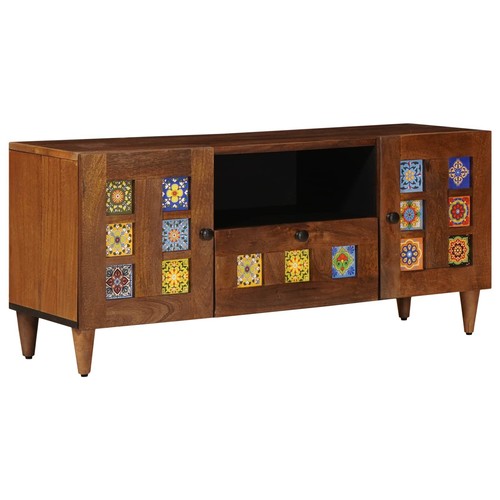 Solid mango wood - wood, cabinet
