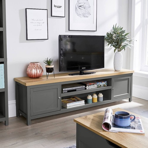 Large stand dark grey 180cm - large,