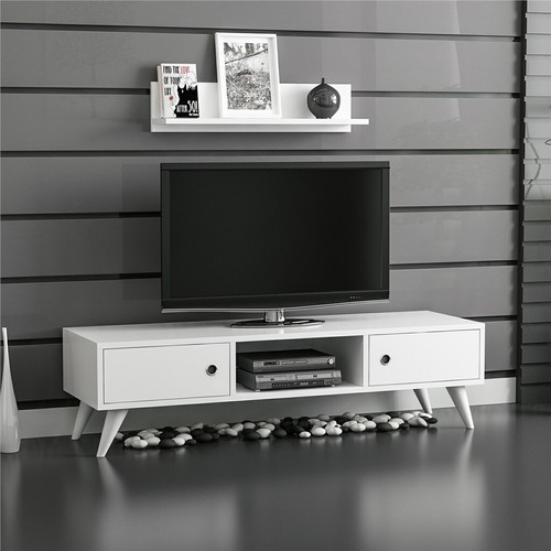 Aspen unit 130cm white - -130cm,
