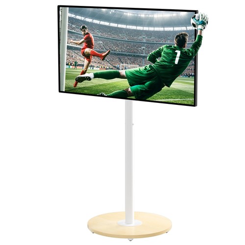 Unho white floor stand - floor, tv