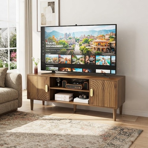 Elegant walnut stand - tv,