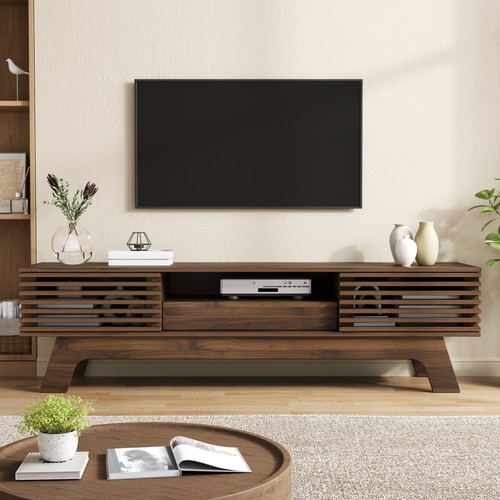 Mid century modern unit - modern, tv