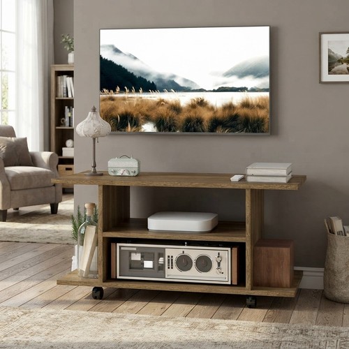 Modern walnut cabinet stand - walnut,