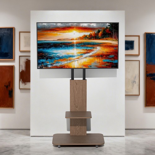Heavy duty mobile - tv, cart
