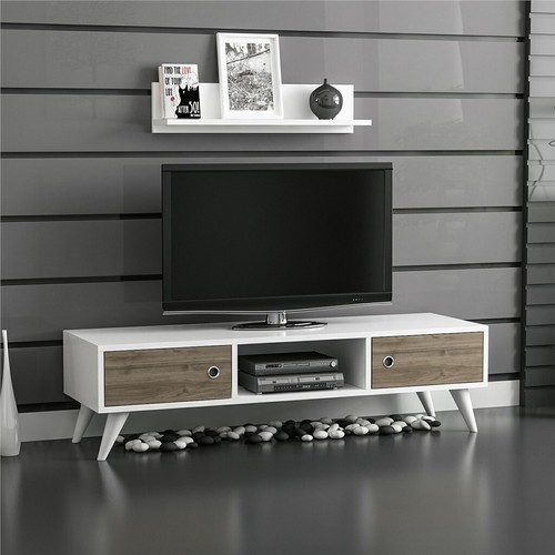 Aspen unit 130cm white - -130cm,