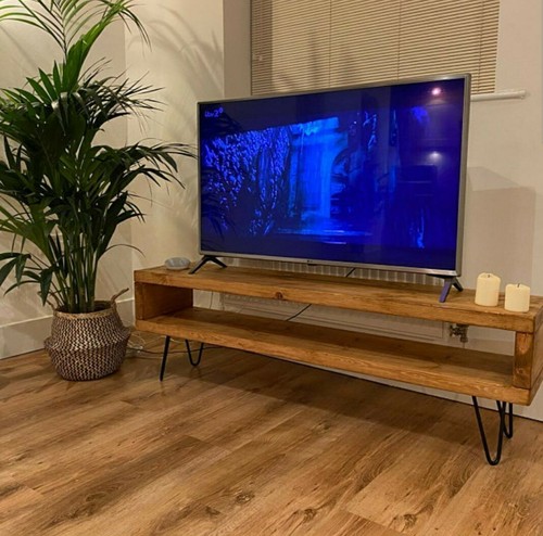 Hairpin legs stand tv - hairpin, stand/tv