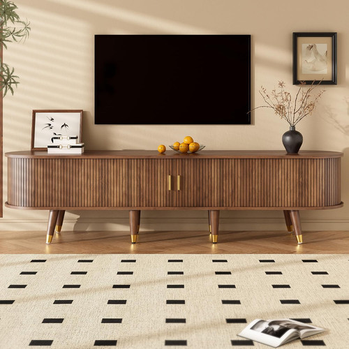 Walnut stand sale 175cm - tv,
