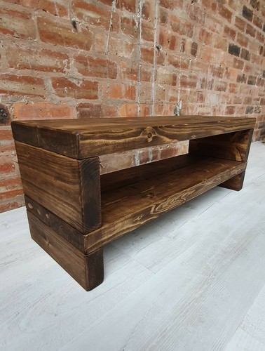 Stand unit solid rustic - tv, stand/tv